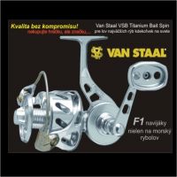 Van Staal® No Limitation™ - rybárske navijáky titanium bait spin