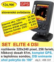 Jedinen vianon akcia sonaru Elite-4 DSI teraz skladom!