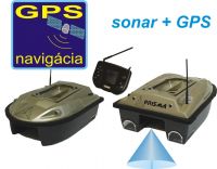 Zavacie loky, zavacie loky so sonarom, zavacia loka sonarom a GPS, dosah a 700m   